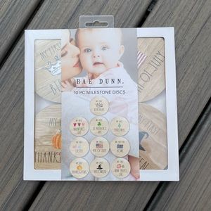 Rae Dunn baby milestone discs
